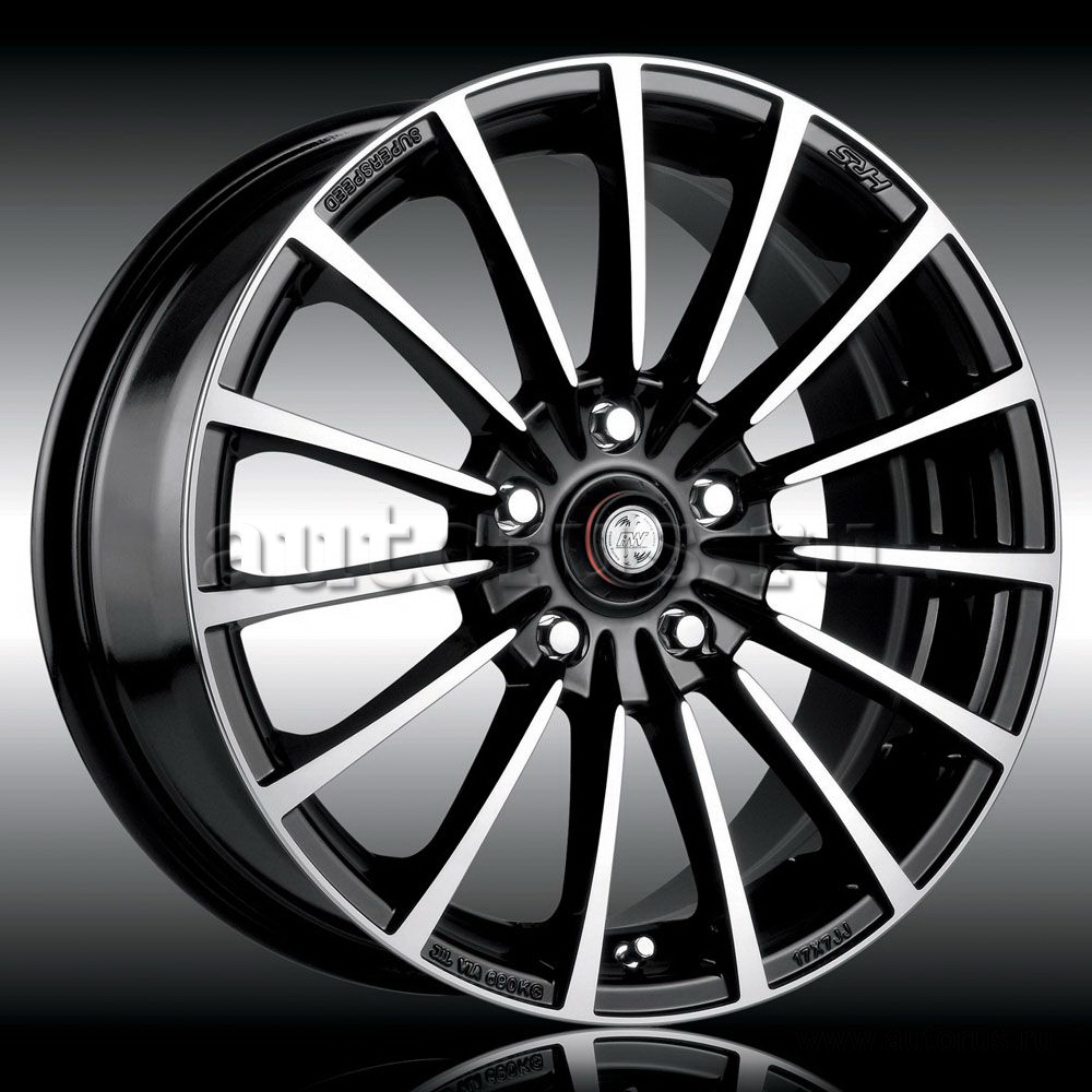 Диск литой R16 7J 5x105/56.6 ET40 RACING WHEELS Classic H-429 BK F/P 85878783433